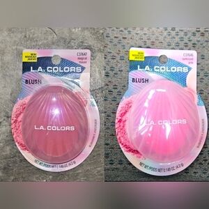 L.A. Colors Blush Duo — Pink & Mauve Compact